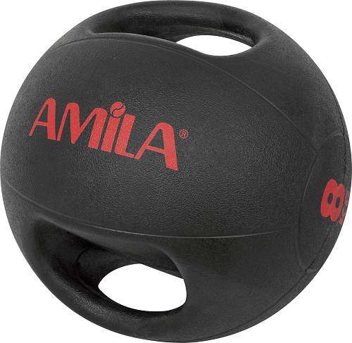 Amila Dual Handle Medicine Ball 8Kg