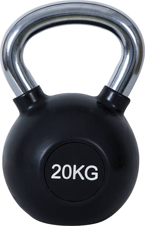 Kettlebell Rubber Cover Cr Handle 20Kg