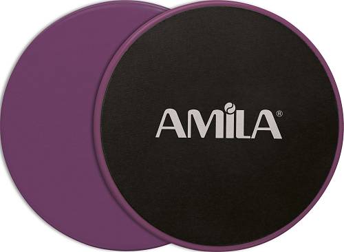 Δίσκοι Ολίσθησης AMILA Gliding Pads Μωβ