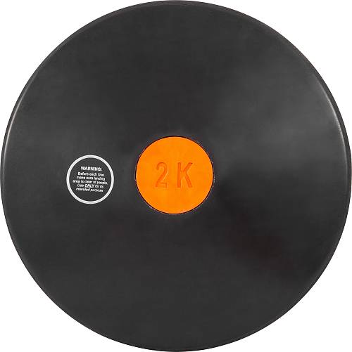 Δίσκος από Μαύρο Λάστιχο 2kg