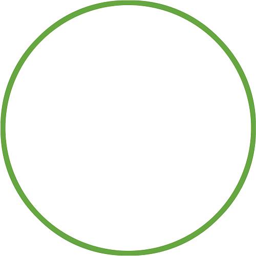Χούλα-Χουπ HQ 60cm - Φ19mm - 230gr, Πράσινο