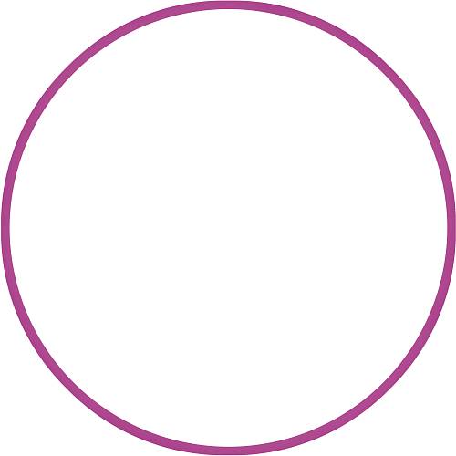 Χούλα-Χουπ HQ 60cm - Φ19mm - 230gr, Φούξια
