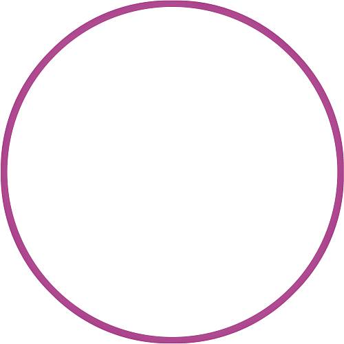 Χούλα-Χουπ HQ 70cm - Φ19mm - 280gr, Φούξια