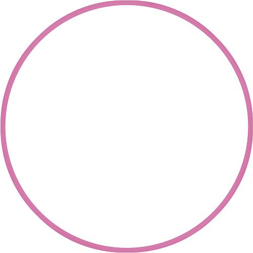 Χούλα-Χουπ HQ 70cm - Φ19mm - 280gr, Ροζ