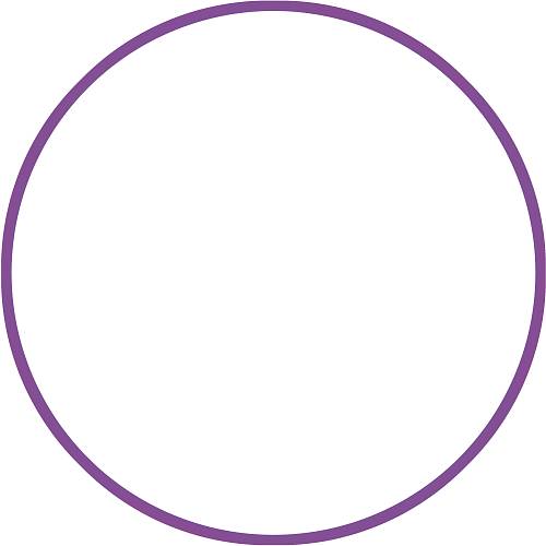 Χούλα Χουπ HQ 80cm - Φ19mm - 330gr, Μωβ