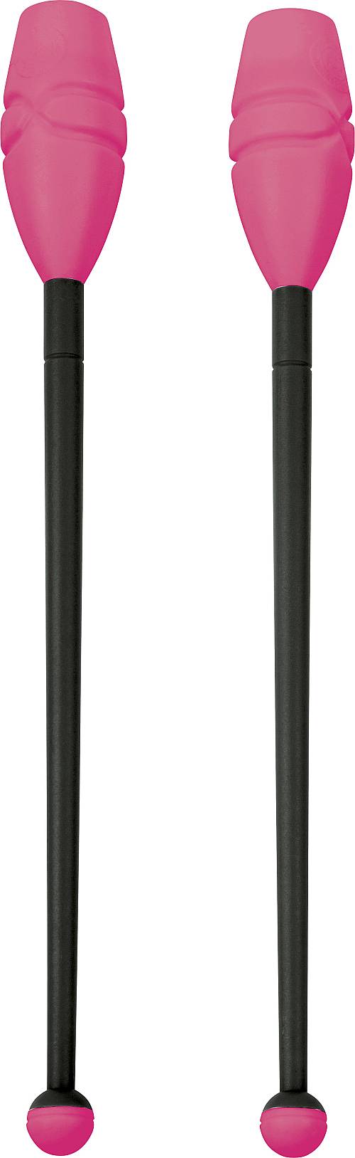 Κορίνες Ρυθμικής Γυμναστικής 41cm Μαλακές, Μαύρο/Φούξια