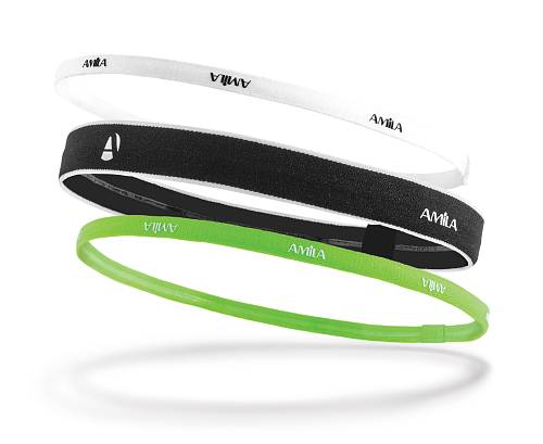 Hairband Προπόνησης AMILA Hair Band Set 3-Pack