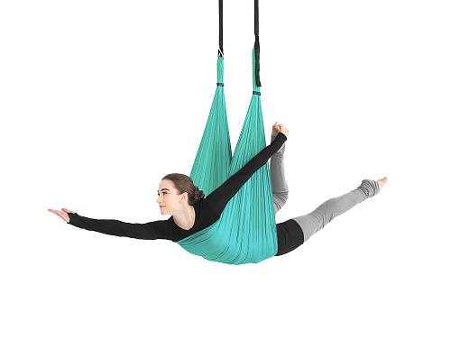 Κούνια Yoga AMILA 40D (Less Elastic) 5m Emerald