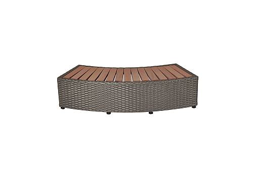 MSpa Wicker Step - for round Spa