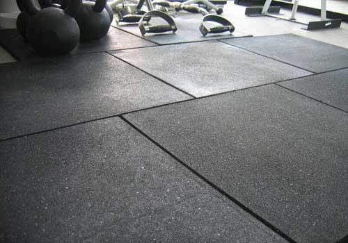 VIKING Δάπεδο Καουτσούκ για ελεύθερα βάρη / Cross Fit 1cm