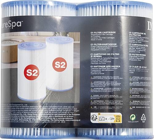 Φίλτρο Αντλίας S2 INTEX® PureSpa™ (Twin Pack)