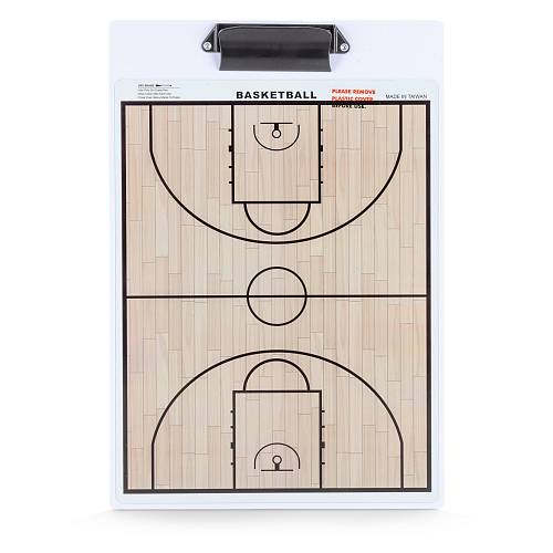 Ταμπλό Προπονητή Basket Διπλής Όψης Μαγνητικό 25,0x37,0 cm