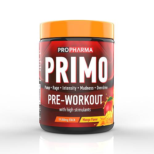 ProPharma PRIMO Pre-Workout 380g – Mango