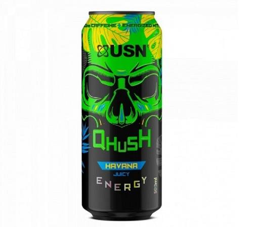 USN QHUSH ENERGY DRINK 500ml Havana Juicy
