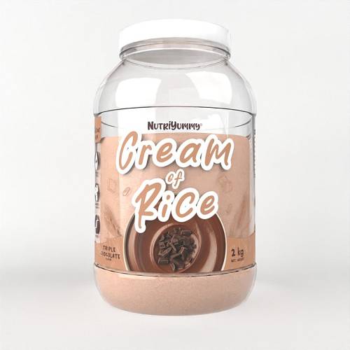 Nutriyummy Cream Of Rice 2000g (Triple Chocolate)