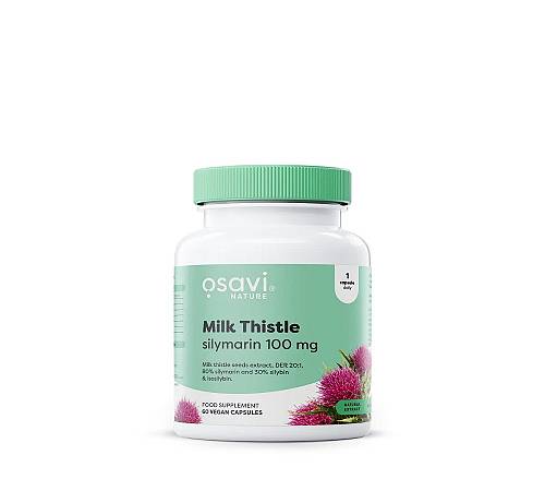 Osavi  Milk Thistle Silymarin 100mg 60 Caps