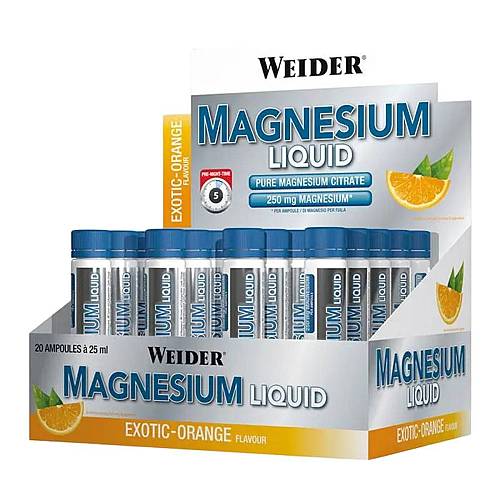 Weider Nutrition Magnesium Liquid (20 x 25 ml)