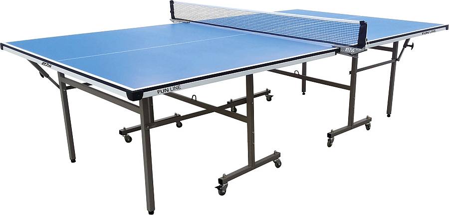 Τραπέζι Ping Pong Εσωτερικού Χώρου Stag Fun 19mm Μπλε
