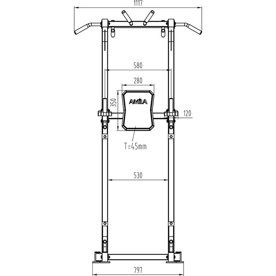 Μηχάνημα Μονόζυγο/Δίζυγο AMILA Power Tower