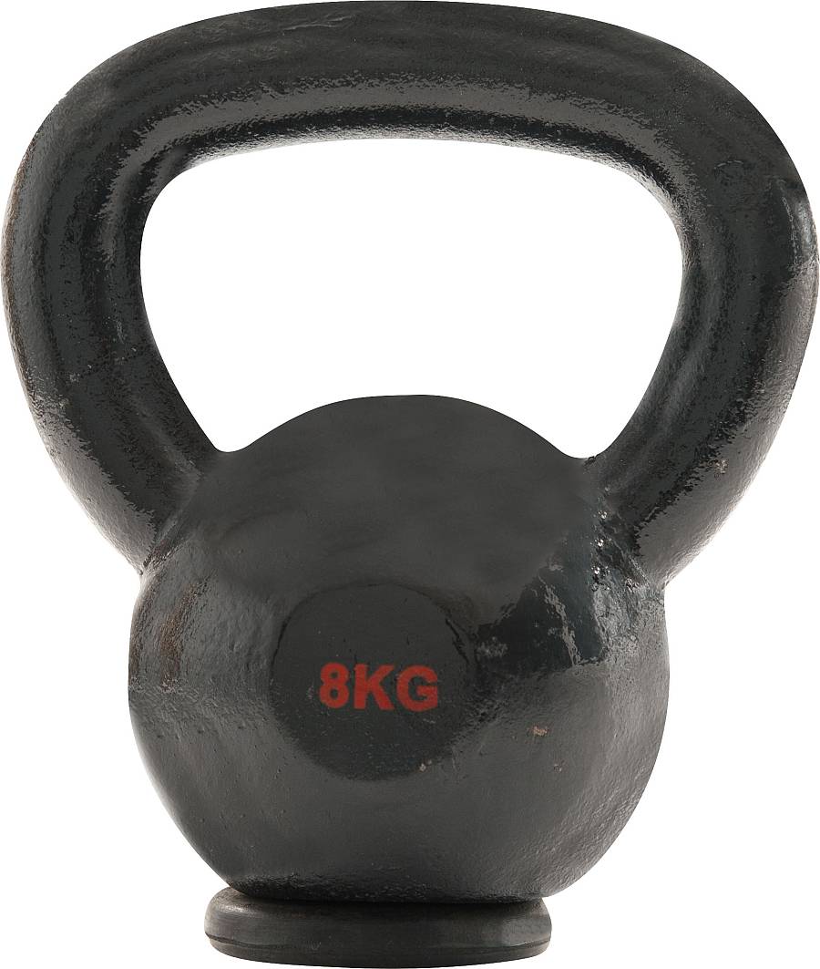 AMILA Kettlebell Cast Iron Rubber Base 8Kg