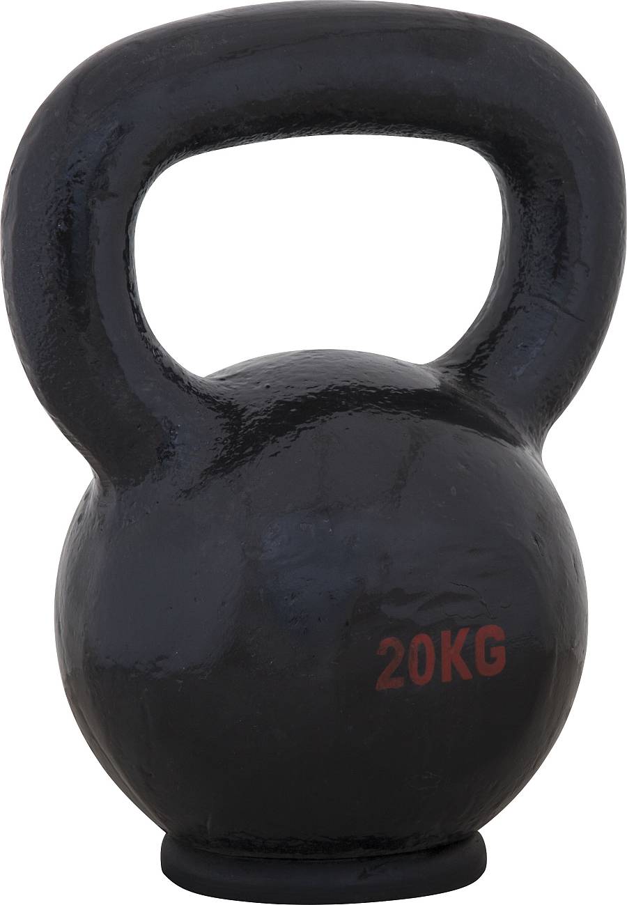 AMILA Kettlebell Cast Iron Rubber Base 20Kg
