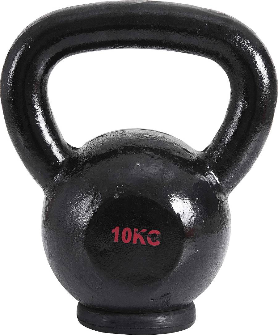 AMILA Kettlebell Cast Iron Rubber Base 10Kg
