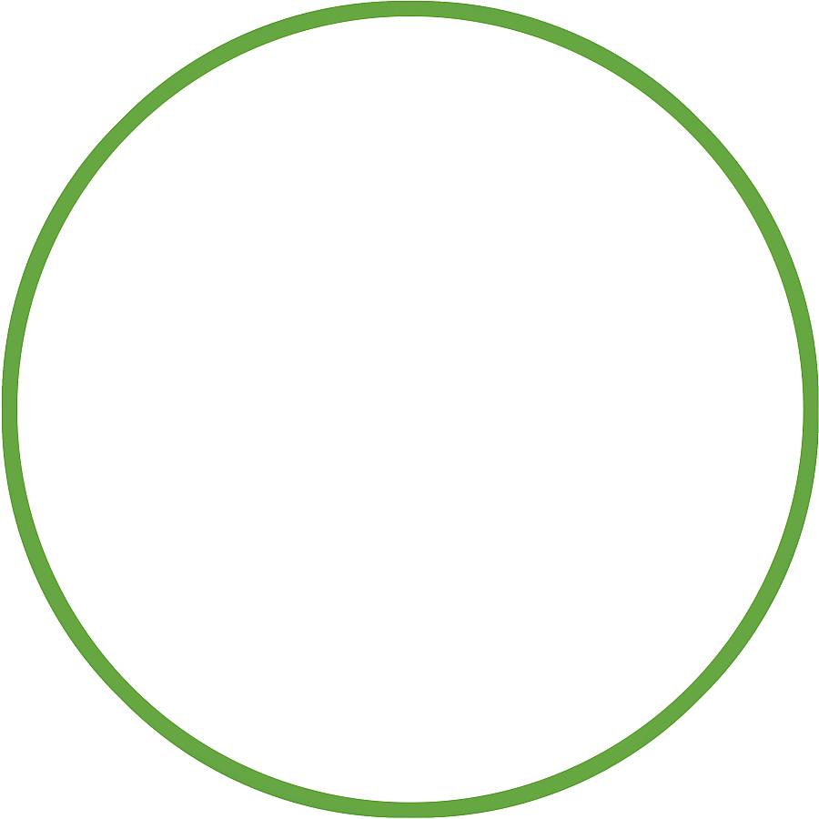 Χούλα-Χουπ 70cm - Φ19mm - 175gr, Πράσινο