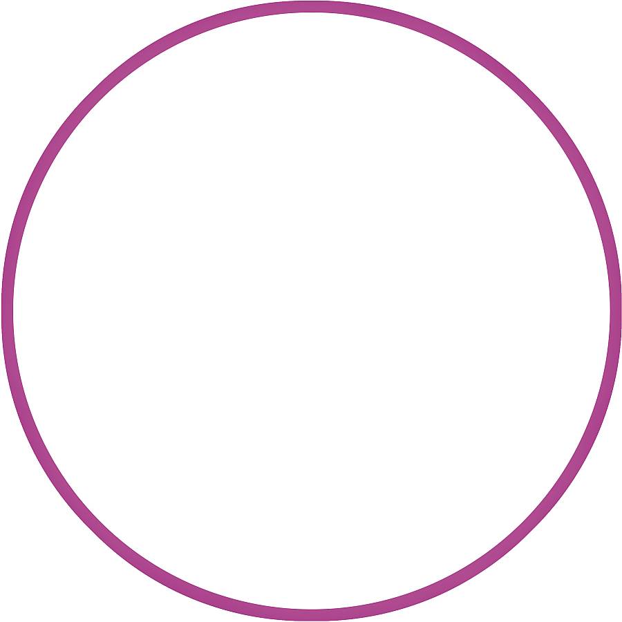 Χούλα-Χουπ 76cm - Φ18mm - 185gr, Φούξια