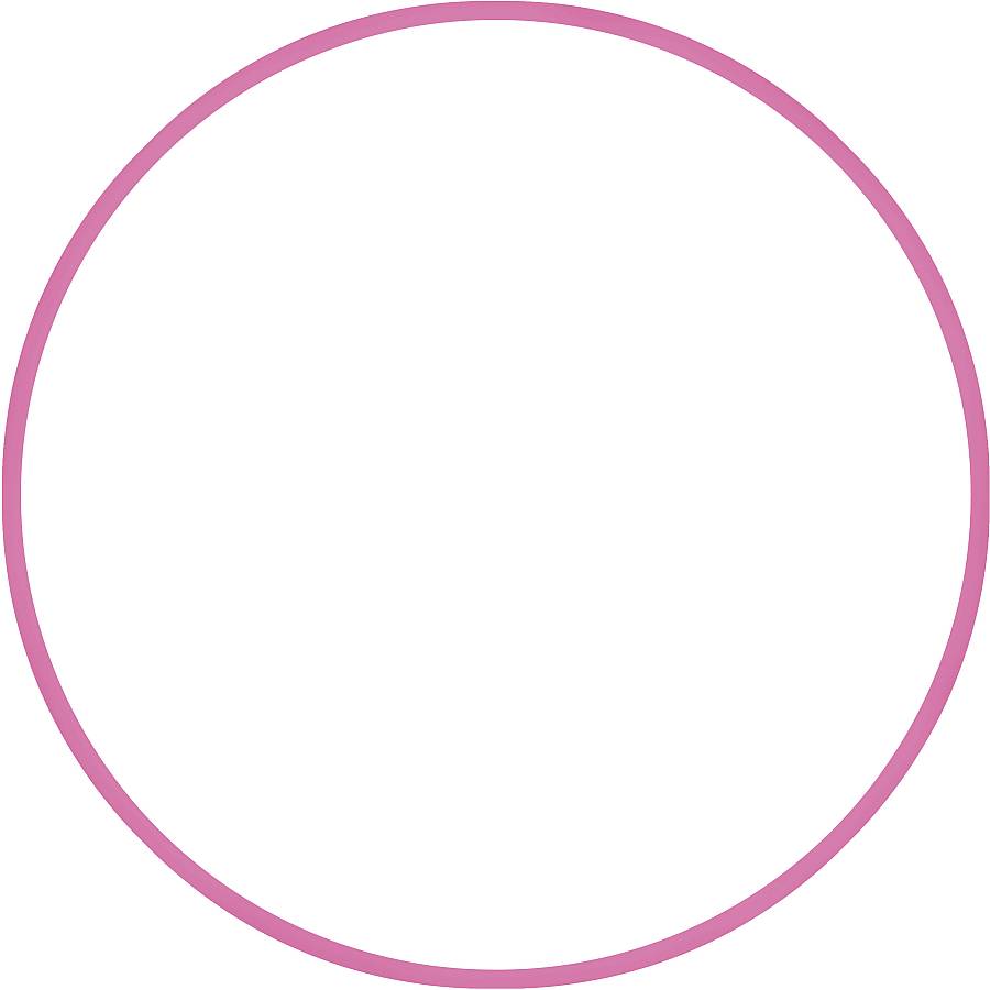 Χούλα-Χουπ 60cm - Φ18mm - 155gr, Ροζ
