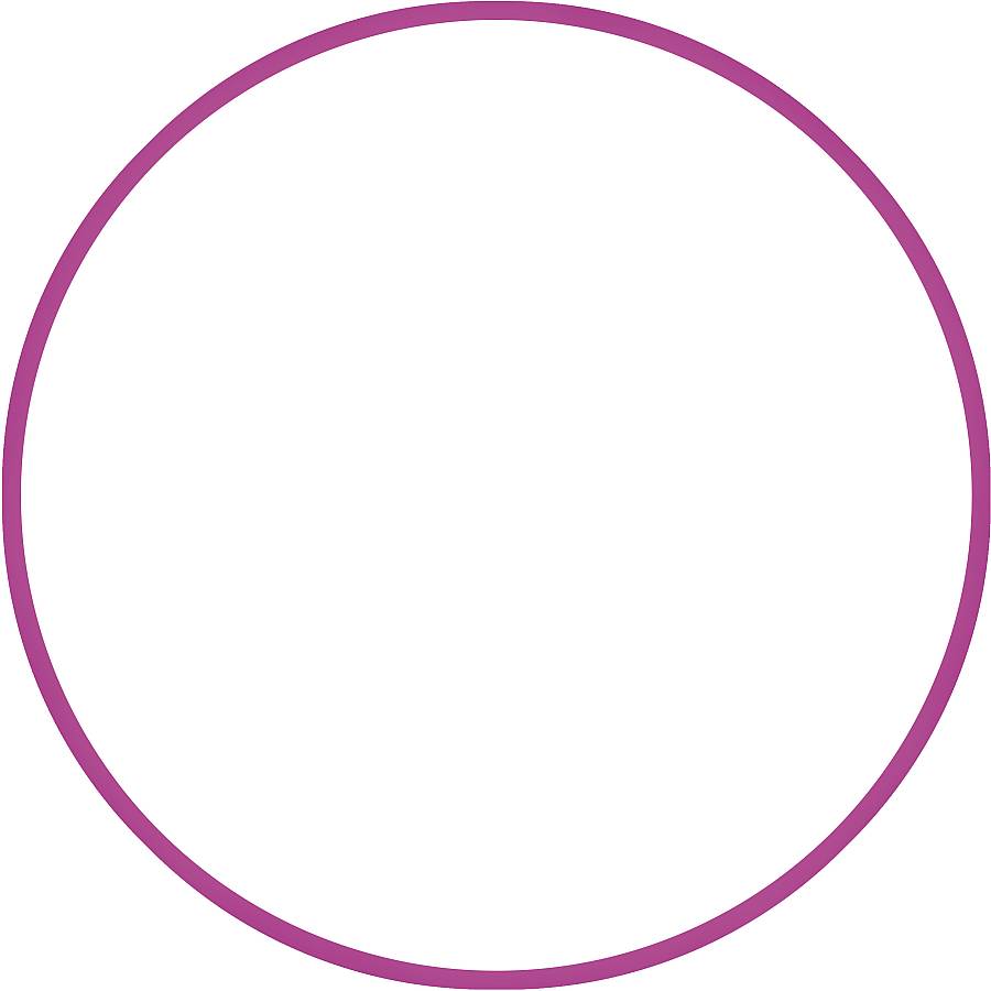 Χούλα-Χουπ 60cm - Φ18mm - 155gr, Φούξια