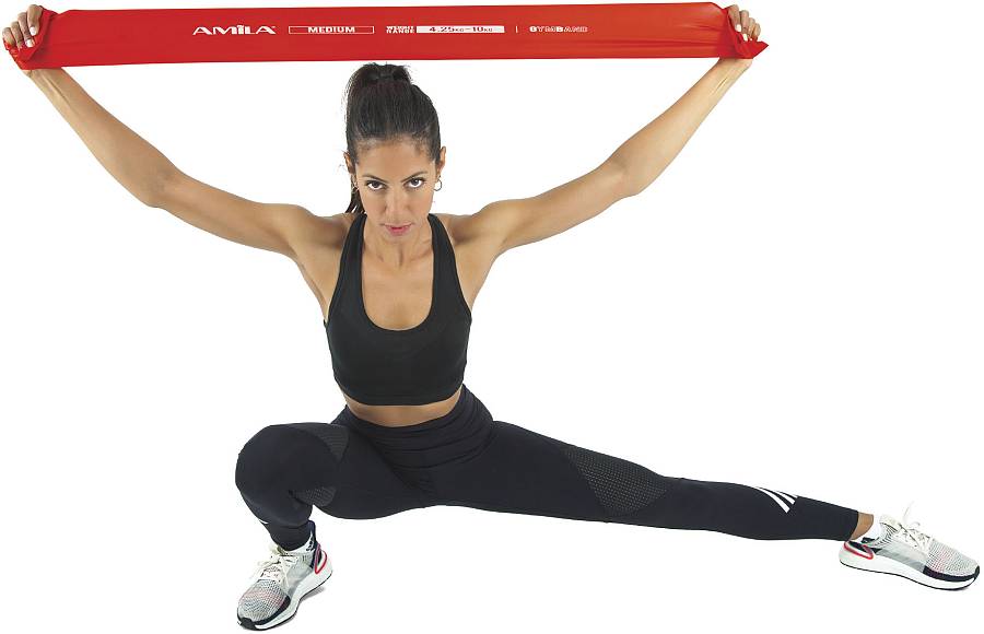 Λάστιχο Αντίστασης AMILA GymBand 2.5m Light