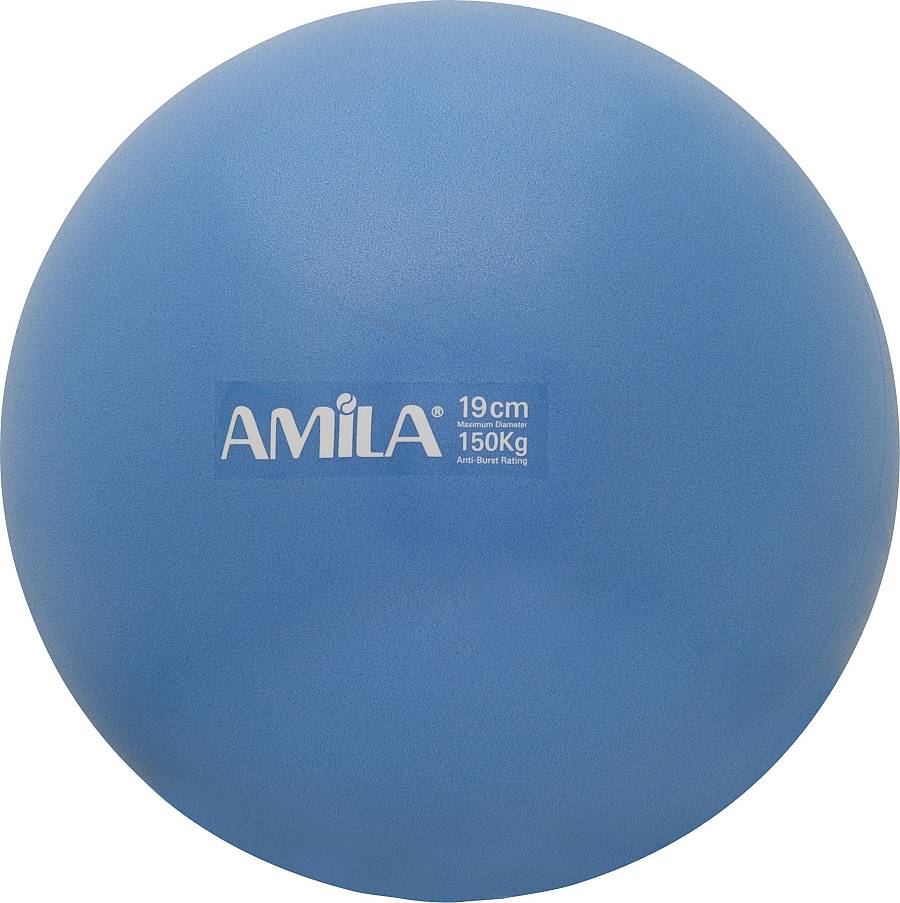 Μπάλα Γυμναστικής AMILA Pilates Ball 19 cm Μπλε