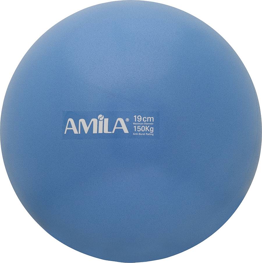 Μπάλα Γυμναστικής AMILA Pilates Ball 19 cm Μπλε Bulk