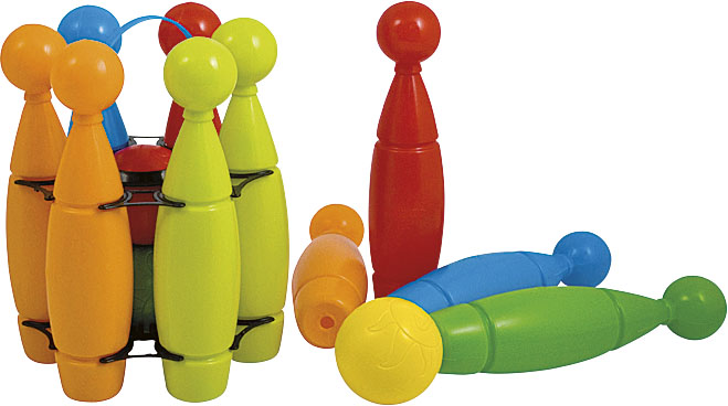 Κορίνες Bowling Πλαστικές (6 τμχ.)