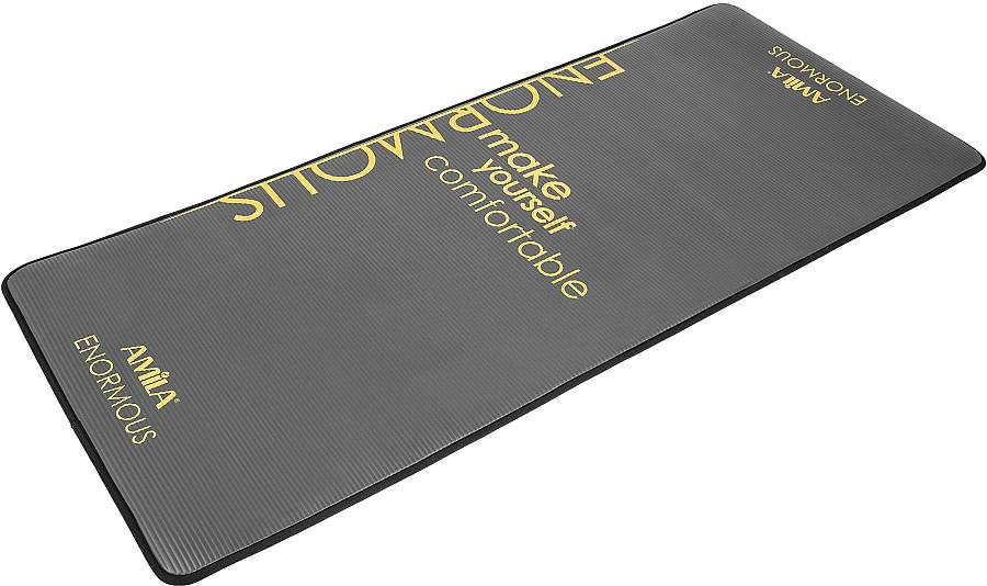 Στρώμα Γυμναστικής NBR 10mm 80Kg Μαύρο ENORMOUS