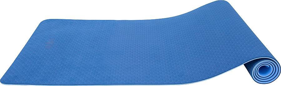Στρώμα Yoga 6mm TPE Μπλε/Γαλάζιο