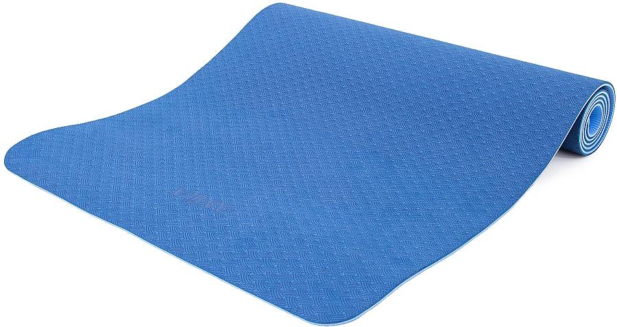 Στρώμα Yoga 6mm TPE Μπλε/Γαλάζιο