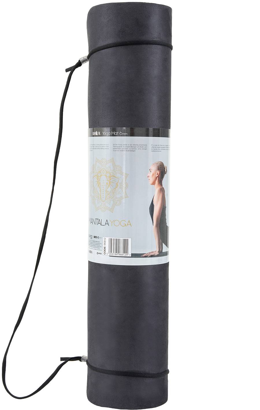 Στρώμα Yoga 6mm TPE & Suede