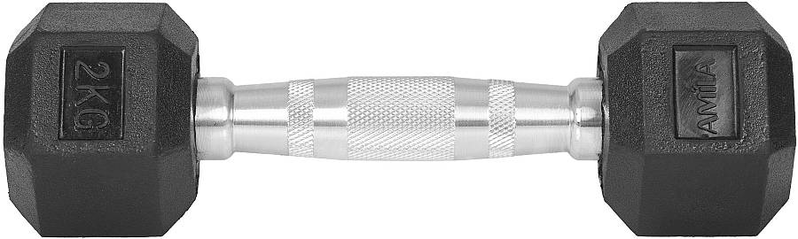 Αλτήρας Εξάγωνος Rubber Cover Class A - 2,0Kg