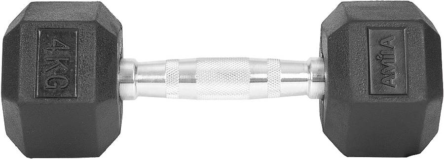 Αλτήρας Εξάγωνος Rubber Cover Class A - 4,0Kg
