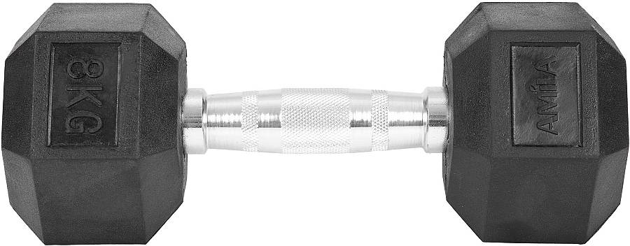Αλτήρας Εξάγωνος Rubber Cover Class A - 8,0Kg