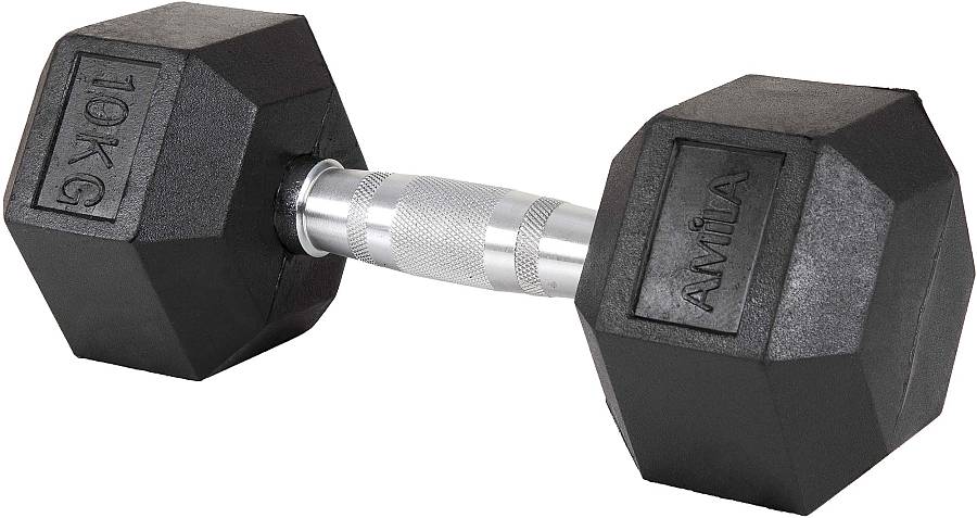 Αλτήρας Εξάγωνος Rubber Cover Class A - 10,0Kg