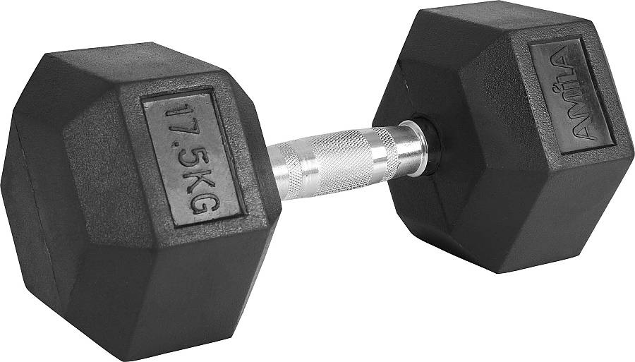 Αλτήρας Εξάγωνος Rubber Cover Class A - 17,5Kg