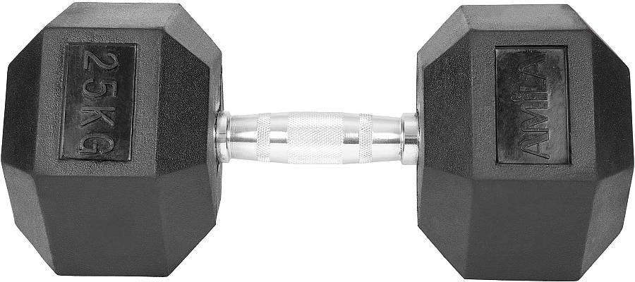 Αλτήρας Εξάγωνος Rubber Cover Class A - 25,0Kg