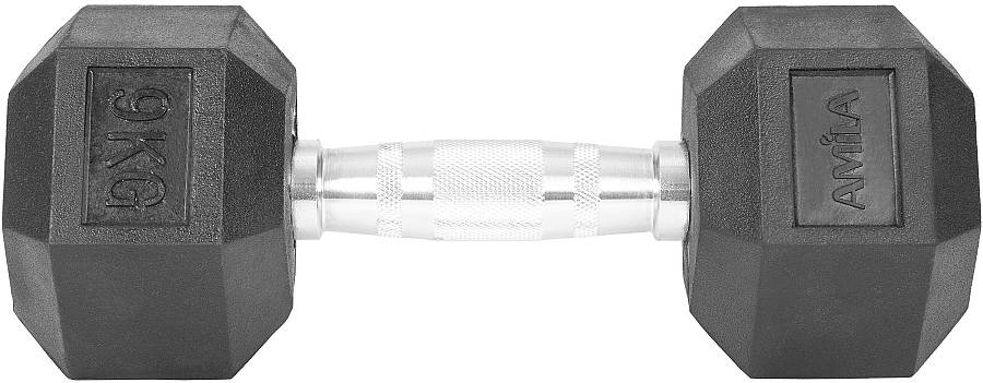 Αλτήρας Εξάγωνος Rubber Cover Class A - 9,0Kg