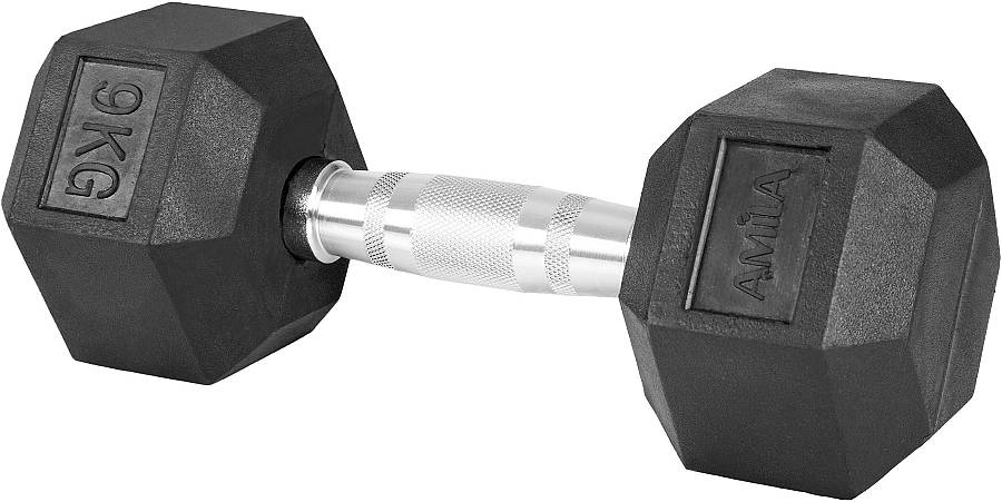 Αλτήρας Εξάγωνος Rubber Cover Class A - 9,0Kg