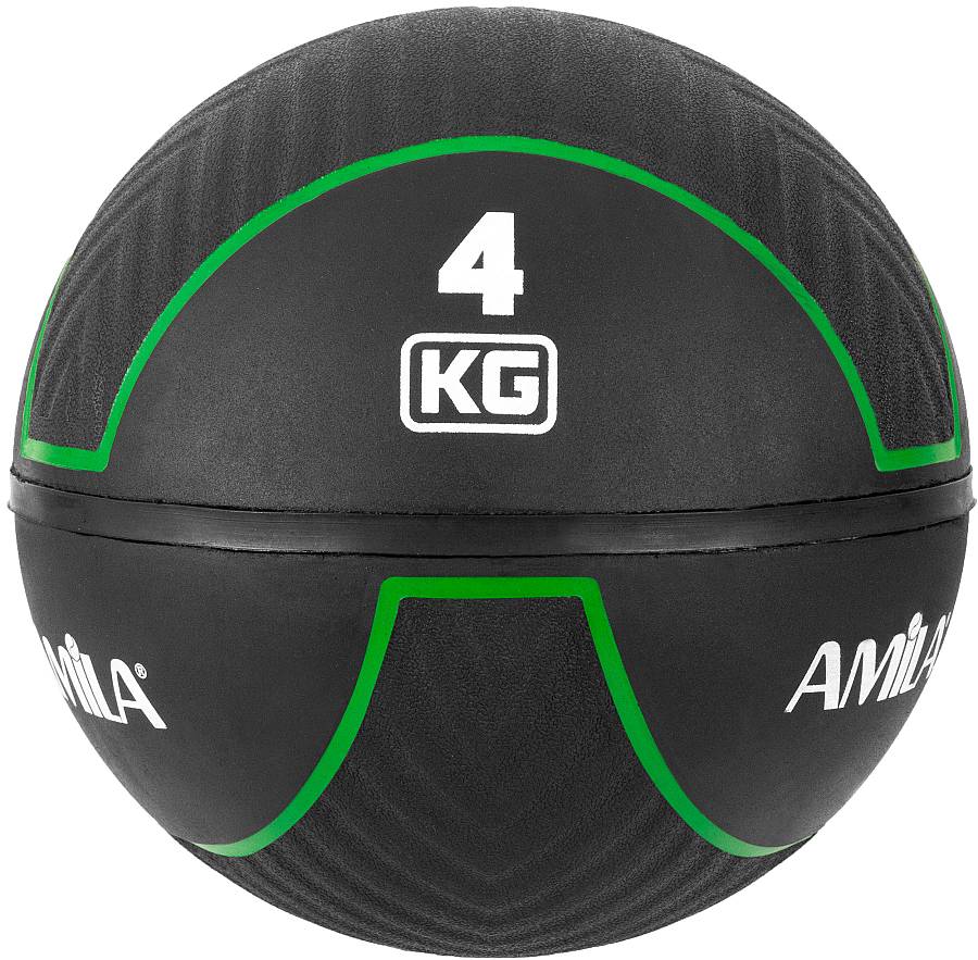 Μπάλα AMILA Medicine Ball HQ Rubber 4Kg