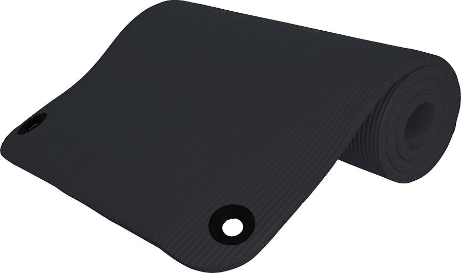 Στρώμα Γυμναστικής NBR 15mm 100Kg 183cm Μαύρο