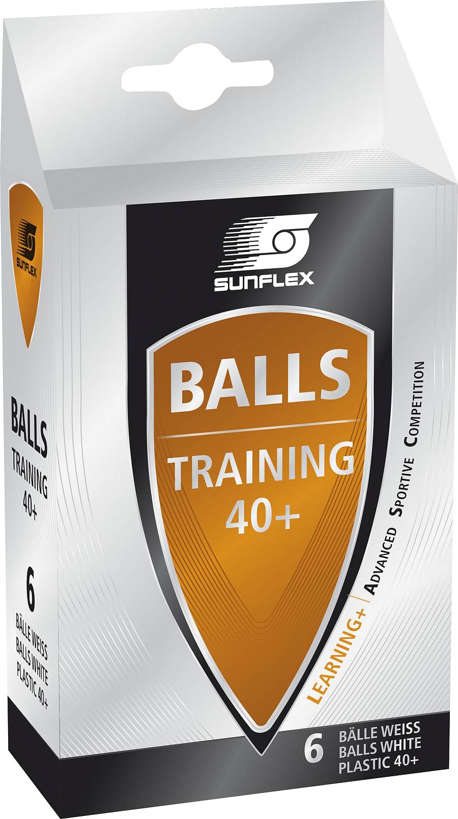 Μπαλάκια Ping Pong Sunflex Training PVC 6 Τεμάχια