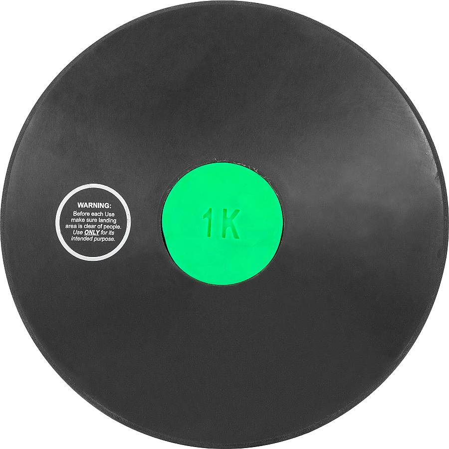 Δίσκος από Μαύρο Λάστιχο 1kg